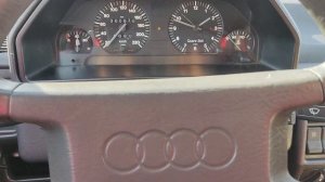 AUDI 100 C3 авант | как заводится 38 летняя машина 1.8 карбюратор, 90 л.с. #4