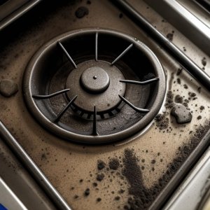 Как отмыть газовую плиту от жира в домашних условиях