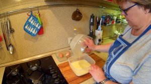 Омлет на молоке в микроволновке