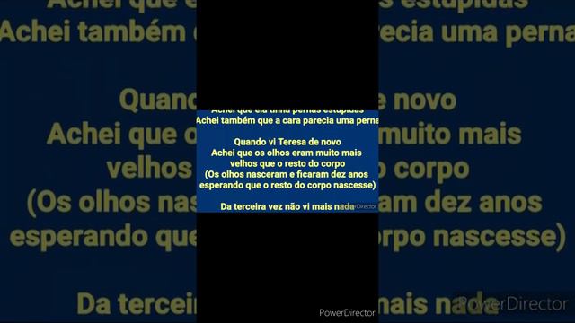 Poema "Teresa" de Manuel Bandeira #manuelbandeira #poemadeclamado #poemafalado #poesiadeclamada