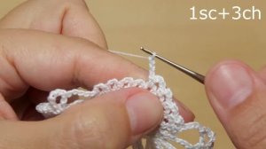 Ленточное КРУЖЕВО вязание крючком КАЙМА "Ананасы" ? Crochet Tape Lace Tutorial for beginners