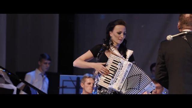 Мария Селезнева - “Карибский каприс» - Муниципальный оркестр (дир. Н.Лысюк) - аккордеон смотреть онлайн