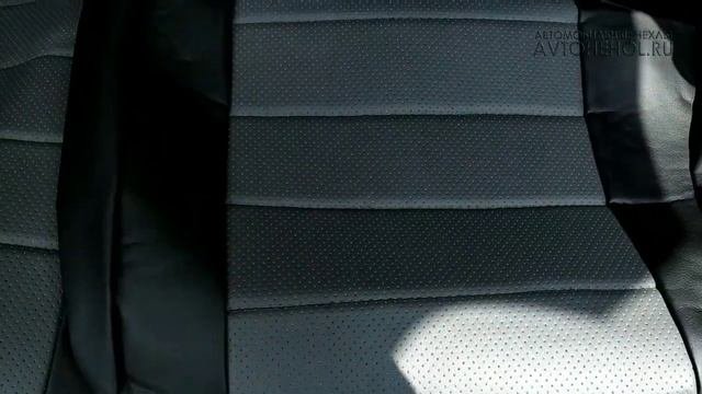Автомобильные модельные чехлы PREMIUM экокожа