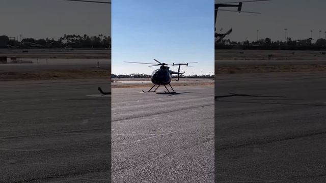 ☝️посадка🚁MD500🚁с пробегом🏃🏻♂️