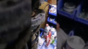Ниссан санни. Замена задних опор. Замена приводного ремня.