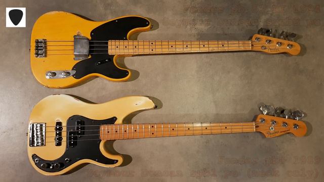 Fender pb51 RI vs Fender precision plus смотреть онлайн