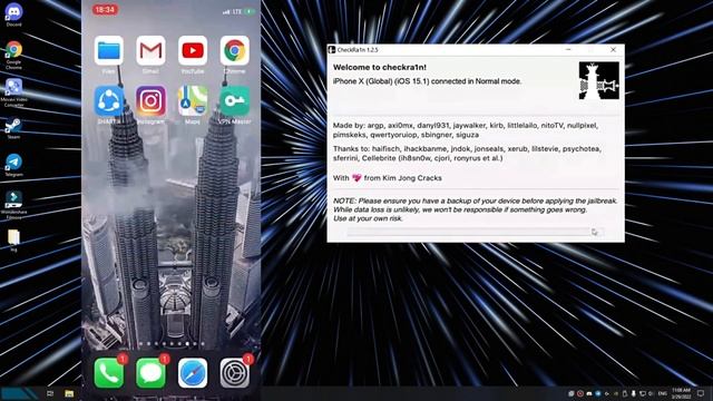 Jailbreak iPhone / iPad |CheckRa1n for Windows|March 2022|iOS 15.4| JB iOS 15.3 & OLDER смотреть онлайн