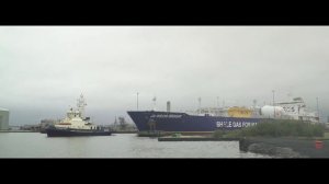 Dragon Ship Arrival | INEOS Grangemouth