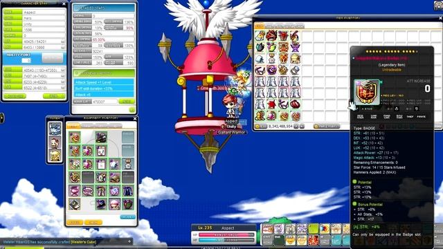 [MapleStory GMS Luna] 55k STR Hero Equipment / DPS смотреть онлайн