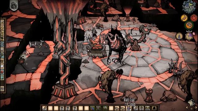 DST : Ancient Fuelweaver  Beefalo Fights 