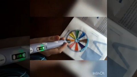 Колесо обозрения, 3D ручка.