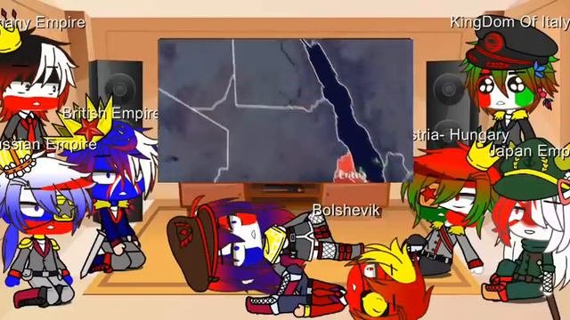 Past Countryhumans [WW1] React To Oversimplifield Ww2 Part 1 EPS 5