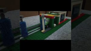 An Unusual Lego Car Wash I Stop Motion Lego Car Wash  I RMZ City Porsche Macan S