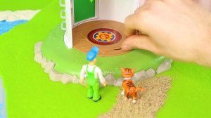 Cardboard Fire Truck from Fireman Sam