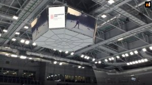 Открытие ледовой арены "Кристалл" в Красноярске