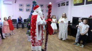 Новогоднее представление. Я Дед Мороз.