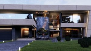 Вилла Ultra. Современный дом в стиле футуризм