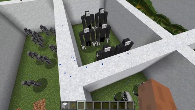 МОНСТРЫ ПРИШЕЛЬЦЫ ПРОТИВ АРМИИ SCP МОНСТРОВ В MINECRAFT ! НУБ БИТВА В АРЕНЕ МАЙНКРАФТ смотреть онлайн
