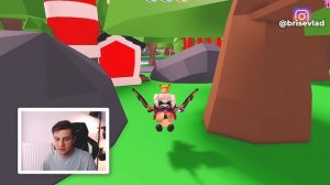 НЕ ЛЕТИ ТУДА НОЧЬЮ В АДОПТ МИ! Секретное место: город с призраками в Adopt Me Roblox. Брайс Роблокс