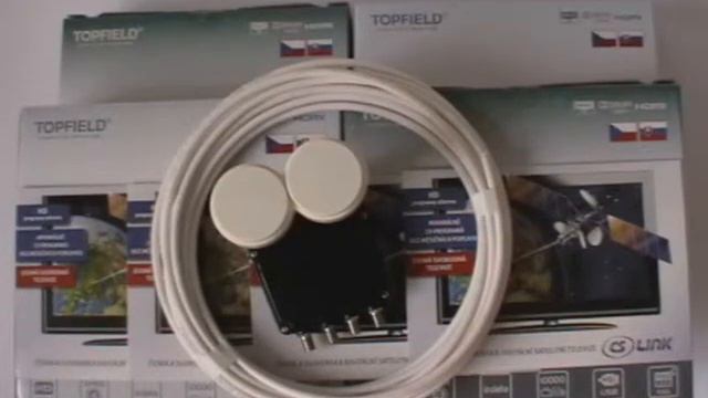 Satelitní komplet HD pro 4 TV a 2 družice Topfield 2050 | Fonetip смотреть онлайн