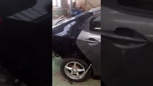Замена заднего крыла киа рио 3