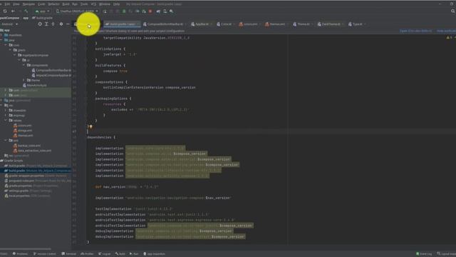 Create Bottom Navigation in Jetpack Compose #jetpackcompose