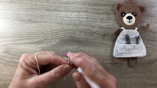 Barbecue Apron Crochet Tutorial - Crochet Applique Tutorial смотреть онлайн