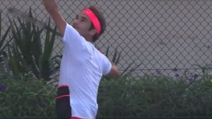 Roger Federer Practice in Dubai - 22nd of December 2016