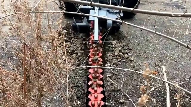 Траншеекопатель. Баровая.