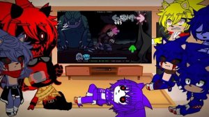 Sonic.Exe React's To Hypno's Lullaby V2 || Lost Silver's Week || {Sea Gacha}