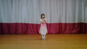 Песня "Топни ножка моя", исполняет Адаева Мария (6 лет)