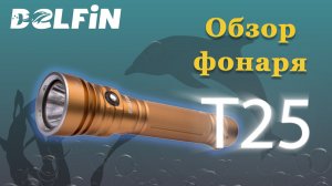 Фонарь для подводной охоты DELFiN «T25»