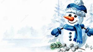 Книжные каникулы. Сказки у ёлки. А. Мецгер.Снеговик