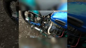 Мотоцикл Урал с одним карбюратором