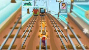 Subway Princess runner Snow city