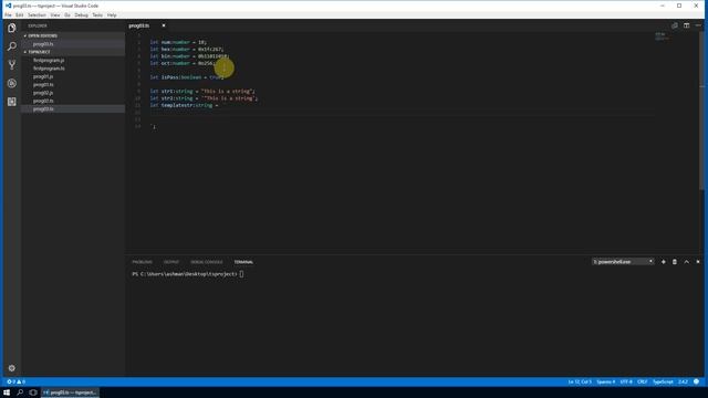 TypeScript Tutorials - 06 TypeScript Types