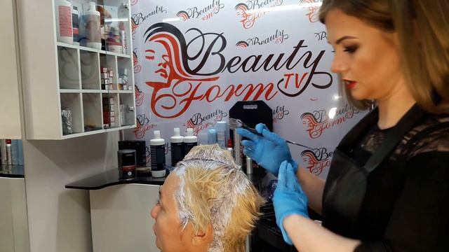 БЛОНД Осветление корней Урок 10 смотреть онлайн