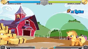 Мой маленький пони - БОЙ - СПАРИНГ между пони/My Little Pony - Fighting is magic