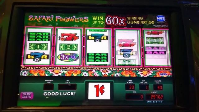 Greenback attack Safari Flowers slot machine, Resorts World casino смотреть онлайн