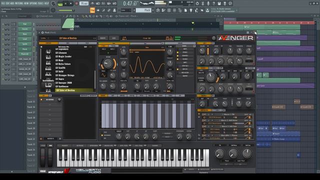 (Бесплатный FLP/Free FLP) Retrowave/Synthwave в Fl Studio 20 #freeflp #retrowave #synthwave