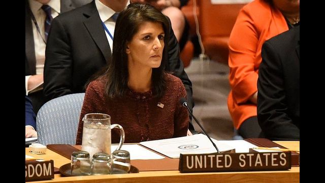 ПОСЛА США В ООН ЧУТЬ НЕ ВЫГНАЛИ С ТРИБУНЫ смотреть онлайн