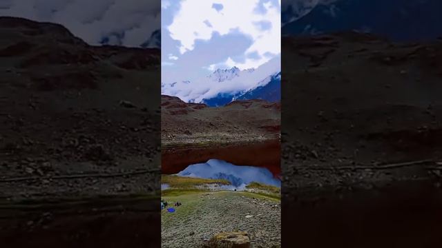 MORNING VIEW AT BORIT LAKE AFTER  HAVEY RAINFALL | HUNZA | Gilgit Baltistan |  TheNorthernTraveller