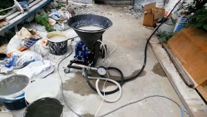 Ремонт стен жилого дома установкой МАРС-1С методом инъектирования микроцемента