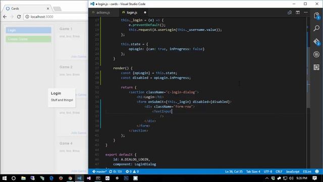 ? Login Dialog • React JS Programming • ReactJS • React JavaScript • React JS Beginners • (Pt. 49)