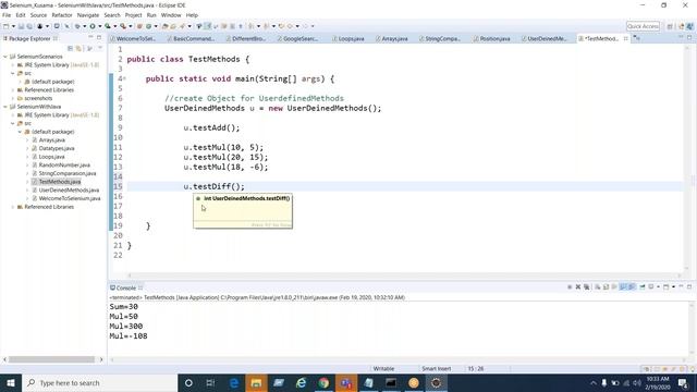 Methods in Java | Core Java for Selenium | Selenium Tutorial | BIX IT ACADEMY