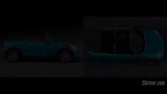 3D Model: Mini Cooper Convertible 2016 - CGriver.com смотреть онлайн