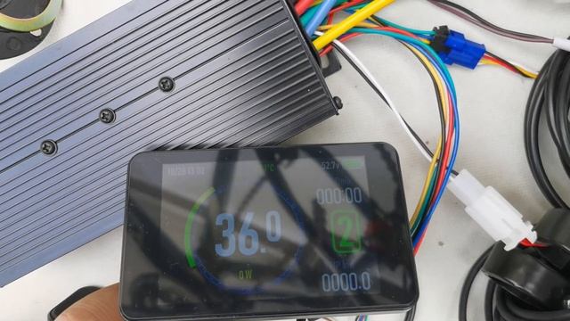 BMX 20 inch 48V 52V 1500W rear hub motor - electric bike conversion kit смотреть онлайн