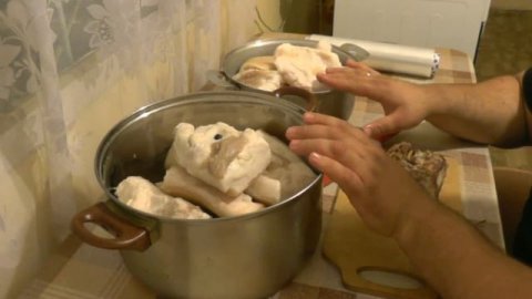 Сало в рассоле ( РЕЦЕПТ)