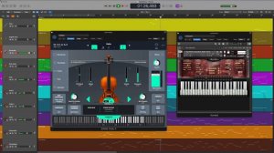 SWAM VIOLIN V3 & ILYA EFIMOV ACCORDION without using external midi controller