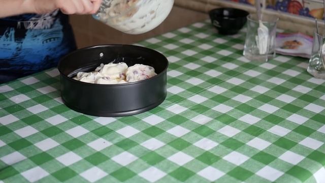 Малиновый Пирог с Чизкейком. Очень нежно и вкусно! смотреть онлайн